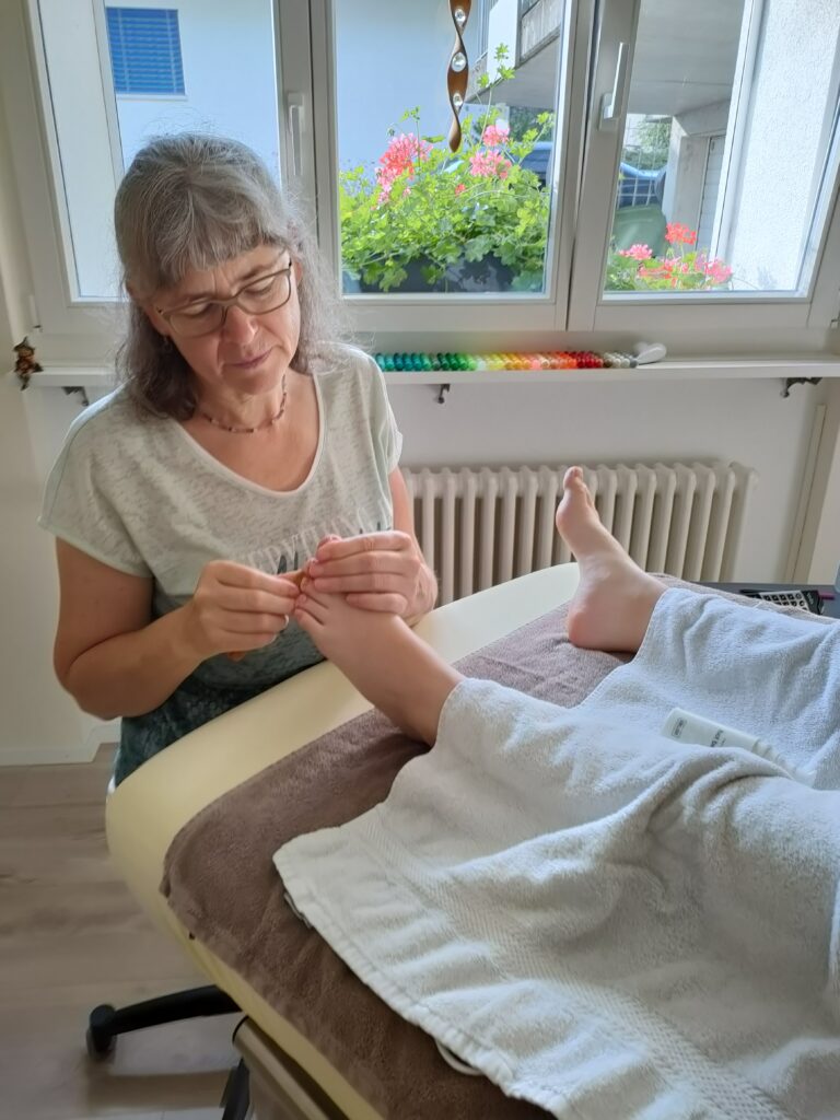 Füsse massieren